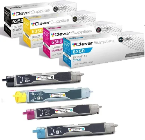 Miniatura 79 de CS compatible Xerox Phaser 6510/WorkCentre 6515 (106r03480) 2 cartuchos de tóner negro para Phaser 6510, WorkCentre 6515 2 negro