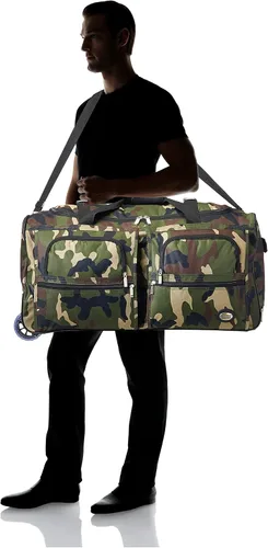 Miniatura 8 de Equipaje Rockland 30 Pulgadas Rolling Duffle, Camuflaje), PRD330-CAMO