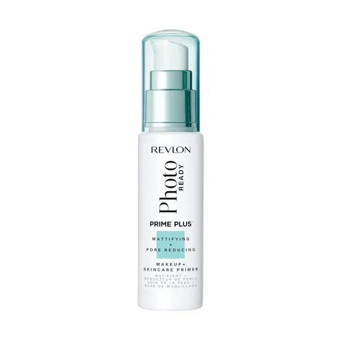 Revlon PhotoReady Prime Plus - Maquillaje facial para todo tipo de piel, difumina y rellena en líneas finas, infundido con ácido salicílico y AHA,