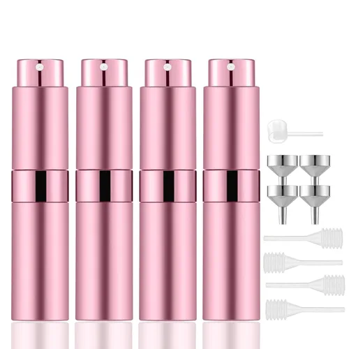 Miniatura 10 de Lil Ray 8 ml/14 piezas Atomizador de Perfume Portátil Mini, Botella de Spray Pequeña Recargable Vacía para Viaje, Vaporizador de Colonia de Bolsillo