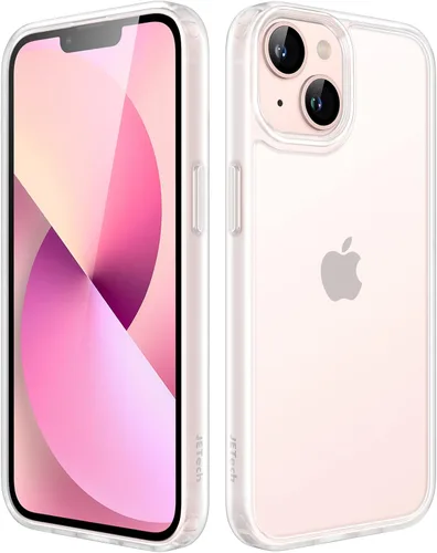 Miniatura 15 de JETech Funda mate para iPhone 13 de 6.1 pulgadas, a prueba de golpes, protección contra caídas de grado militar, cubierta trasera translúcida