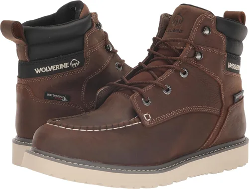 Miniatura 7 de Wolverine Mens Trade Wedge Waterproof 6 Inch Construction Boot