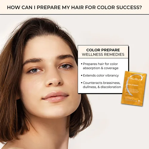 Miniatura 3 de Malibu C Color Prepare Wellness - Remedio para el cabello – Extiende la vitalidad del color del cabello y contrarresta la decoloración, la opacidad