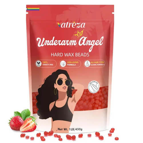 Miniatura 11 de Perlas de cera para depilación - 1 libra de cera dura natural de manzanilla para todo tipo de piel y cabello, perlas a granel para calentadores
