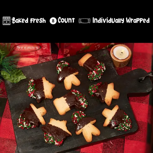 Miniatura 3 de Regalos de galletas de Navidad Galletas de mantequilla de vacaciones Galletas de chocolate copos de nieve, árboles de Navidad, rellenos