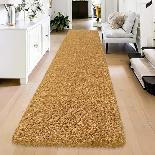 Miniatura 38 de Alfombras suaves para dormitorio, alfombra de pasillo de 2 x 6 pies, alfombra de felpa lanuda antideslizante para mesita de noche, sofá, sala
