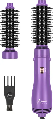 Cepillo de Aire Caliente, Aima Beauty Salon Secador de Cabello y Voluminizador de Un Solo Paso, Cepillo Secador de Cabello 4 en 1, Herramientas de