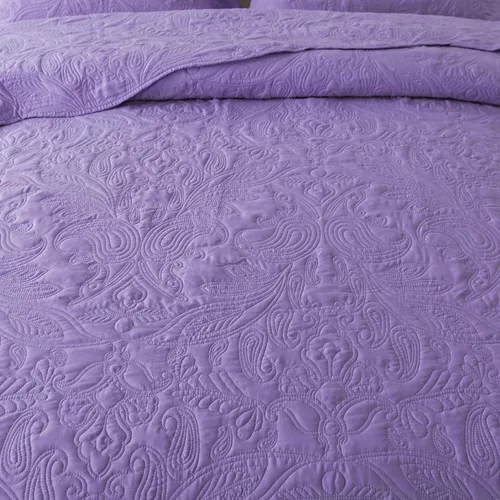 Miniatura 178 de HoneiLife - Juego de colcha de tamaño Queen, juego de ropa de cama de pana bordada de 3 piezas, colcha de lujo, ligera, cálida, para todas las Pana