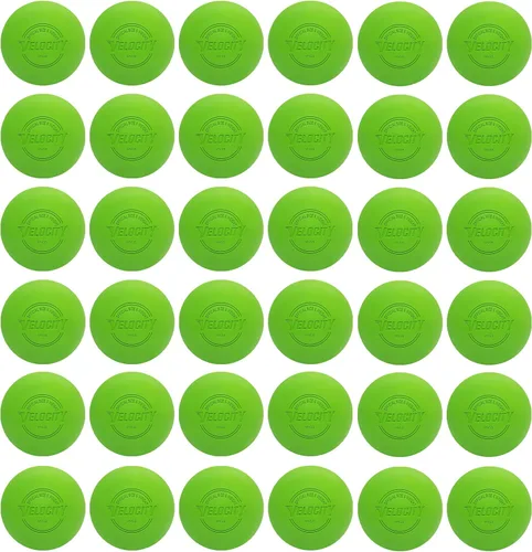 Miniatura 44 de Pelotas de lacrosse Velocity - 1, 2, 3, 6, 12, 18, 24, 36, 60 y 120 paquetes - para práctica, tamaño oficial aprobado por la NFHS y la universidad