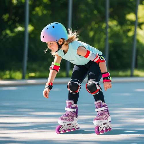 Miniatura 7 de Patines en línea para niños y niñas principiantes ajustables, las 8 ruedas iluminadas