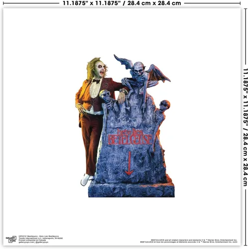 Miniatura 4 de Trends International Gallery Pops Beetlejuice - Betelgeuse - Paquete de arte de pared (paquete de 4), póster de pared, 12.00 x 12.00 pulgadas