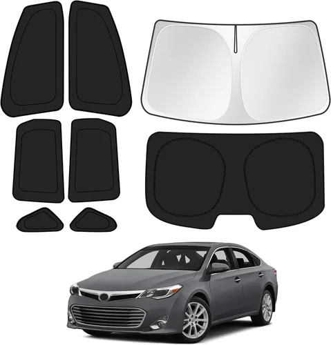 Miniatura 121 de Canvcle Parasol para parabrisas para Honda Civic de 11ª generación 2022-2025 2026 (no para Hatchback), kit de cubierta para ventana trasera lateral