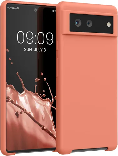 Miniatura 282 de kwmobile Funda Compatible con Google Pixel 6 Pro - Funda de Teléfono de Silicona TPU con Acabado Suave - Azul Caribe