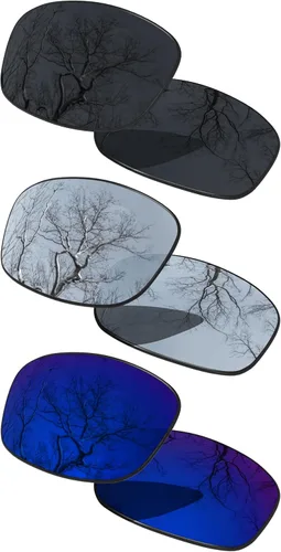 Miniatura 10 de Set of 3 Replacement Lenses for Oakley Fives Squared OO9238 Pack