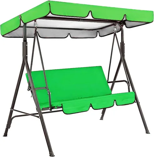 Miniatura 7 de Cubierta de toldo y asiento para columpios al aire libre, cubierta impermeable para columpio de hamaca