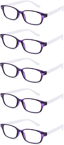 Miniatura 8 de Paquete de 5 lentes de lectura de plástico para mujer