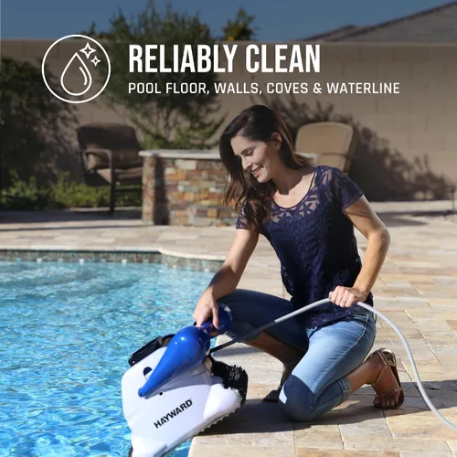 Miniatura 4 de Hayward W3RC9990CUB TigerShark QC - Limpiador robótico para piscinas con limpieza rápida, aspiradora automática para piscinas enterradas de hasta 20