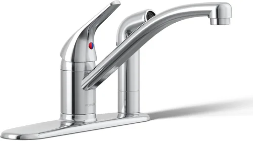 Miniatura 18 de KOHLER 30612-CP Jolt - Grifo extraíble para fregadero de cocina, cabezal rociador de dos funciones, control táctil, 1.5 GPM, diseño elegante, cromo