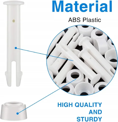 Miniatura 3 de Shappy 36 pines de plástico para juntas de piscina con sellos, clips de piezas de piscina de verano para piscinas sobre el suelo, piezas de repuesto