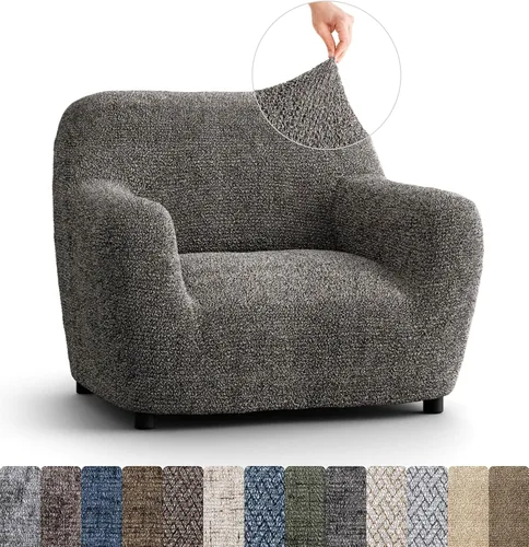 Miniatura 39 de PAULATO BY GA.I.CO. Funda para silla – Funda elástica para sillón – Funda de sillón para mascotas y niños – Fundas suaves para silla – Protector