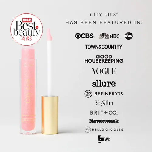 Miniatura 6 de City Beauty City Lips Plumping Lip Gloss - Brillo de alto brillo para labios más completos y de aspecto más joven Tratamiento labial hidratante