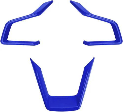 Auovo Funda de Volante y Tapa de Consola Central para Subaru Crosstrek Outback Legacy Accesorios 2018-2026 para Subaru Impreza 2017-2026/19-26 Azul