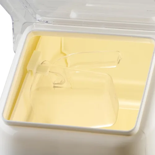 Miniatura 2 de Winco Contenedor de Almacenamiento en Estante para Ingredientes de Alimentos a Granel, 5 Galones
