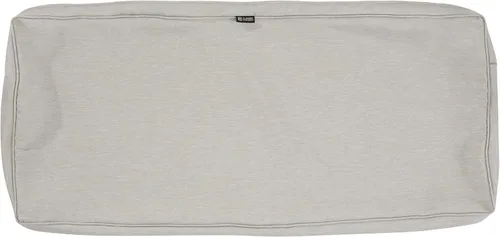 Miniatura 7 de Classic Accessories, Montlake - Funda para cojín de banco o sofá de exteriores, tela resistente al agua, 59x18x3 pulgadas, gris carbón claro, Fundas