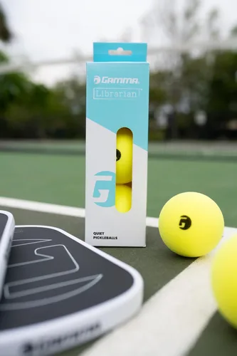 Miniatura 10 de Gamma Librarian Foam Quiet Pickleball Balls – Low-Noise Practice Balls with True Bounce on Any Surface – Foam Pickleballs Available in 48 Box, 3