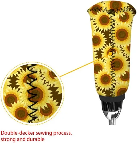 Miniatura 4 de Juego de 2 piezas set de accesorios interiores para coche, para las mujeres, hombres; cubierta de palanca de cambios/freno de mano, personalizada