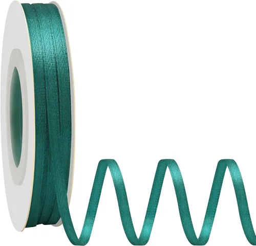 Miniatura 112 de 10 Classic Colors Double Face Satin Ribbon Set 1/8 Inch Polyester Ribbons for Gift Wrapping Fabric Ribbon for Crafts Flower Bouquet Arts Wedding