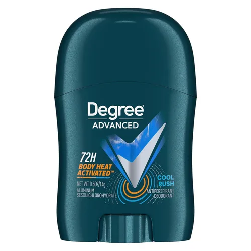 Degree Cool Rush - Desodorante antitranspirante para hombre, paquete de 36 antitranspirantes de protección contra el sudor y el olor de 72 horas