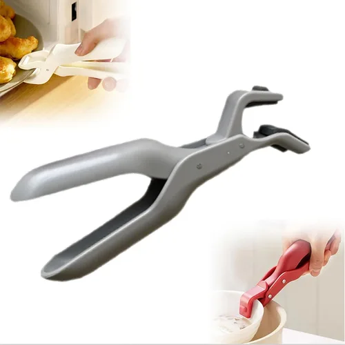 Clip de Silicona Antideslizante con Aislamiento Térmico Anti-Quemaduras, Clip Sujetador de Tazones Anti-Quemaduras Multiusos 2025 para Cocina, Clip
