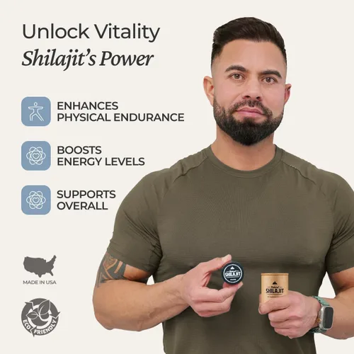 Miniatura 4 de NATURAL SHILAJIT Cápsulas (suministro de 2 meses) – 60 unidades – Shilajit para hombres y mujeres con ácido fúlvico y oligominerales, nutrientes a
