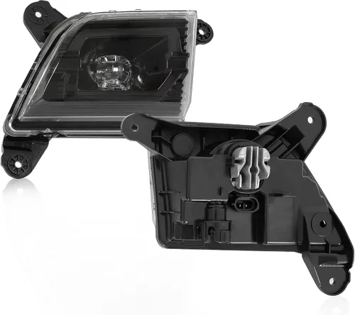 Miniatura 9 de HECASA Faros antiniebla LED compatibles con Chevy Silverado 1500 2019-2022 (nuevo cuerpo) faros antiniebla delanteros de repuesto para 84125494