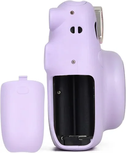 Miniatura 8 de Cubierta de la puerta de la batería para Instax mini 11 Accesorios Funda de cámara de película instantánea - Rosa rubor