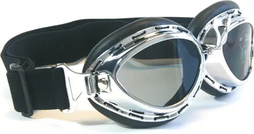 Miniatura 2 de CRG Sports Gafas de motocicleta estilo aviador vintage estilo piloto para hombres, mujeres, adultos, jóvenes
