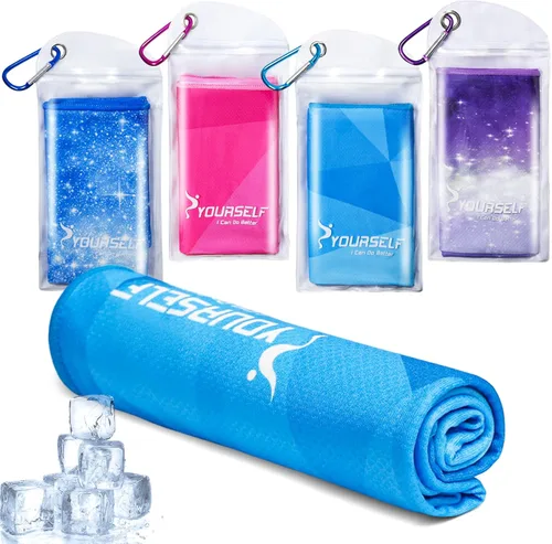 Miniatura 17 de Toalla refrigerante Syourself para un alivio instantáneo: toalla refrescante de 40 pulgadas x 12 pulgadas para jugar bolos o hacer ejercicio o yoga
