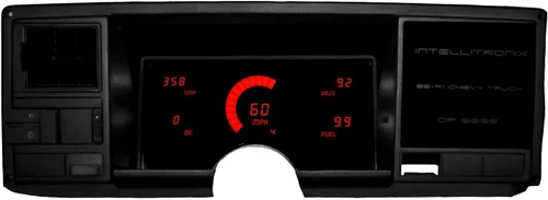 Miniatura 2 de Intellitronix Panel de tablero digital LED compatible con Chevy Truck 1988-1991 DP6005B (azul)