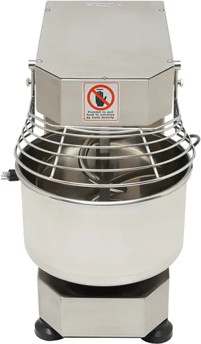 Miniatura 6 de Máquina de amasado de masa comercial 750 W Mezclador de masa en espiral eléctrico de alta resistencia 10.6QT Máquina mezcladora de harina de doble