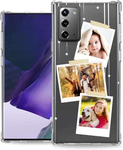Miniatura 11 de Funda personalizada para Galaxy Note 20 Samsung Phone Ultra Picture Photo Monogram Name – Funda personalizada Make Note20 delgada delgada suave goma