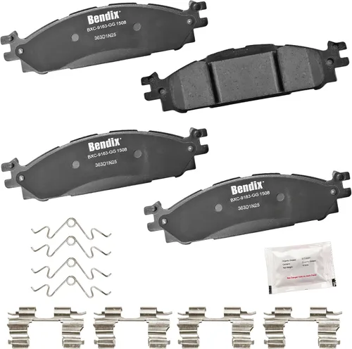 Miniatura 21 de Pastillas de freno delanteras cerámicas Bendix Priority1 CFC2302 para Hyundai Elantra 2021, Sonata 2022-2020, Kia K5 2023-2021