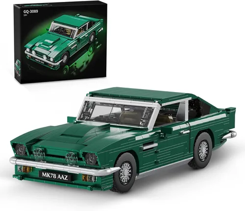 Miniatura 9 de Creater Expert GT 1976 - Juguetes de bloques de construcción, compatibles con Lego Car para adultos, modelo avanzado de coche de coleccionista