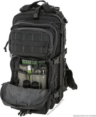 Miniatura 8 de Maxpedition Falcon-II Mochila, mochila táctica de 23 l, paquete de supervivencia, bolsa de emergencia, bolsa MOLLE para EDC, 0513