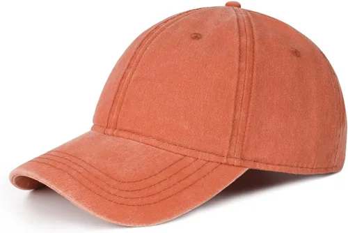 Miniatura 11 de Gorra de béisbol de mezclilla lavada de gran tamaño XXL, gorra deportiva de perfil bajo para cabezas grandes de 23.5 a 25.5 pulgadas, sombrero