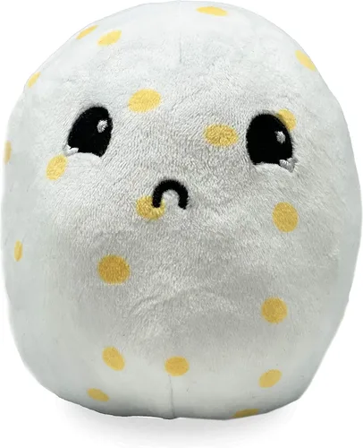 Miniatura 5 de Peluche reversible de pollo a huevo Feliz + triste Muestra tu estado de ánimo Peluche para aliviar el estrés de 7 pulgadas