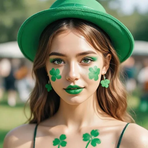 Miniatura 8 de Mysense Pintura corporal verde de Amazonas, maquillaje de disfraz de Gamora de la bruja Elphaba de Halloween, accesorios de atuendo del día de San