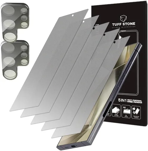 Miniatura 7 de [5+2] 5 protectores de pantalla de película de TPU antirreflejos (mate) + 2 protectores de lente compatibles con RevVL 6 x 5G 2023 protector