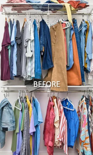 Miniatura 4 de Cinta espaciadora para perchas, espaciador de perchas, divisor de ropa, organizador de armario, perchas perfectas para espacios y ropa para adultos