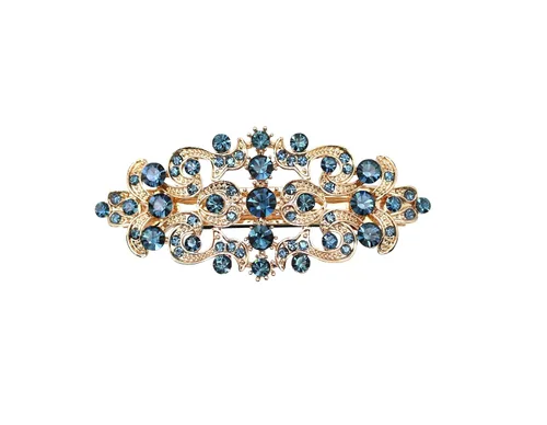 Miniatura 30 de Faship Precioso pasador floral de cristal AB Rhinestone